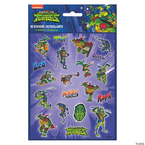 Rise of the Teenage Mutant Ninja Turtles™ Stickers | Oriental Trading