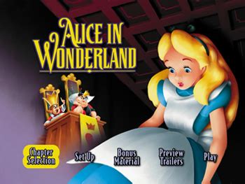 Alice in Wonderland Blu-ray Walt Disney Studios