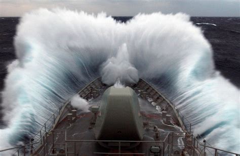 Navy ship in rough sea weather | Sea Power & Projection! | Pinterest ...