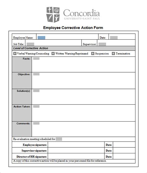 22+ Corrective Action Plan Templates - Google Docs | MS Word | Apple ...