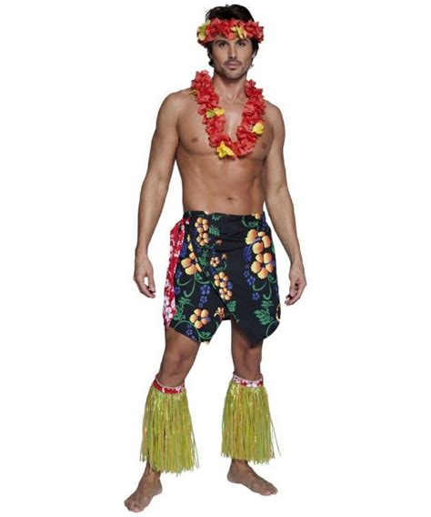 Adult Fever Male Hawaiian Costume - Men Hawaiian Costumes