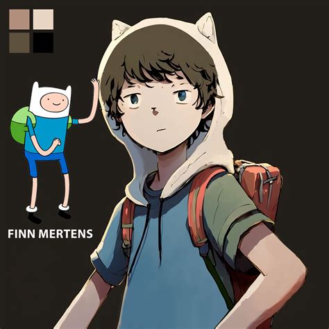 Finn Mertens Anime by Shiroe999 on DeviantArt