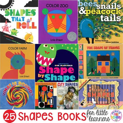 25 Shapes Books for Little Learners - Pocket of Preschool