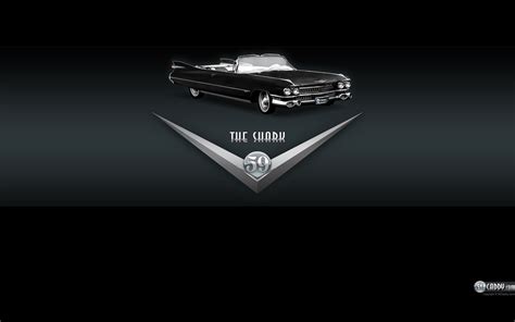 Cadillac Logo Black Wallpaper 1959 Cadillac Wallpaper - Cadillac 1959 ...