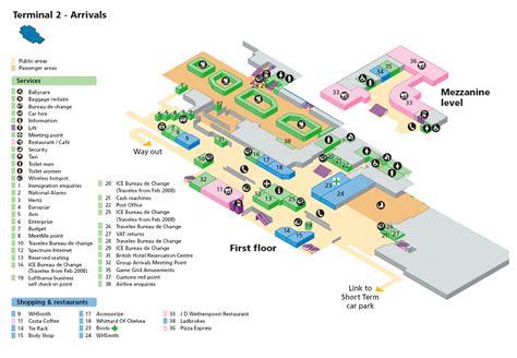 Heathrow Airport Gate Map