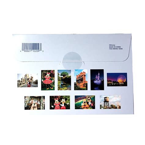 Disney Postcard Pack - Disney Parks