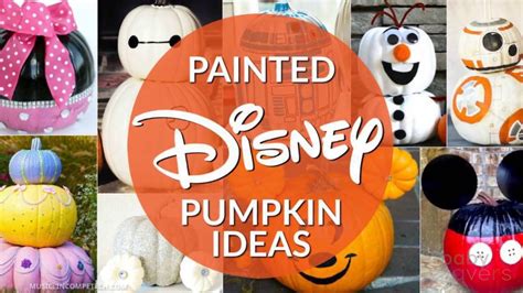 The Most Impressive Disney Painted Pumpkins - YouTube