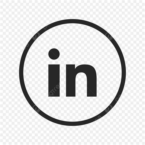 Linkedin Logo White Circle