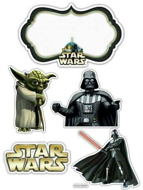 Printable Star Wars Cake Toppers - Printable Word Searches