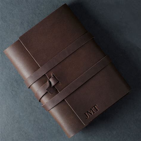 Refillable Leather Journal - Ox & Pine