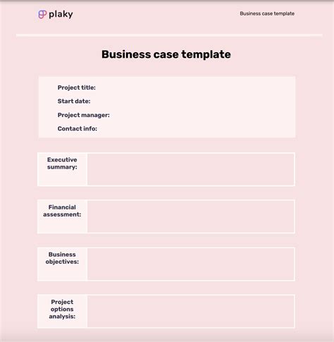 How to write a business case (+ free template included)