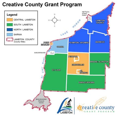 Lambton County Map