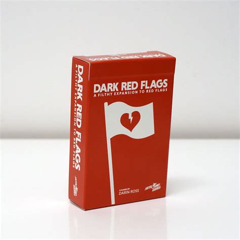 Red Flags | Dark red, Red flag, Card games