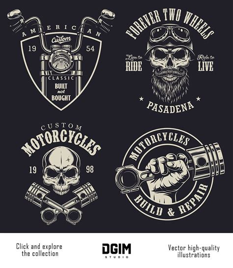 Motorcycle bundle | Bike logos design, Motorcycles logo design ...