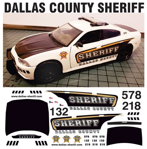 Dallas Sheriff, Texas – Charger – Bilbozodecals