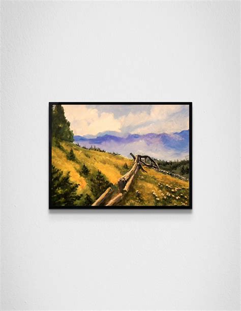 Broken Fence, Invermere [1091] | ArtMatch Online Gallery