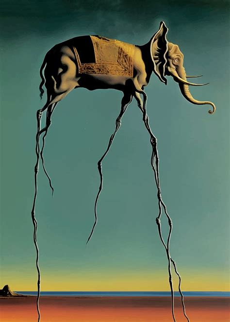 Surrealism Salvador Dali Elephants