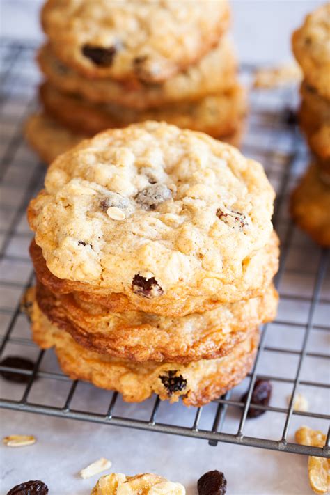 Chewy Oatmeal, Raisin & Walnut Cookies - The PKP Way