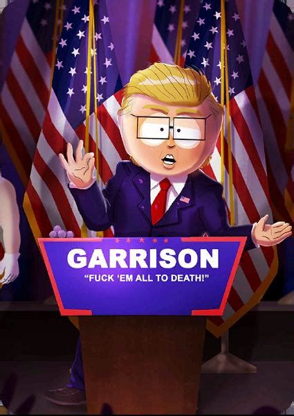 President Elect Garrison | The South Park Game Wiki | FANDOM powered by ...