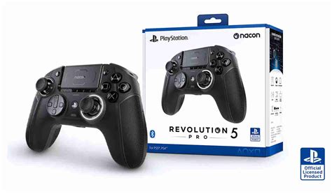 Nacon Revolution 5 PRO Controller for PS5, PS4 & PC Black Level Up