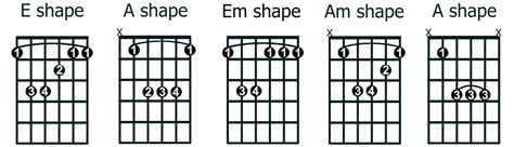 Bar Chord Songs for Beginners and Intermediate | GuitarHabits.com