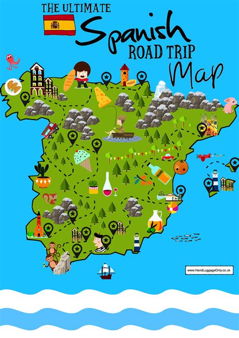 15 Beautiful Places To Visit In Spain - Interactive Map - Hand Luggage ...