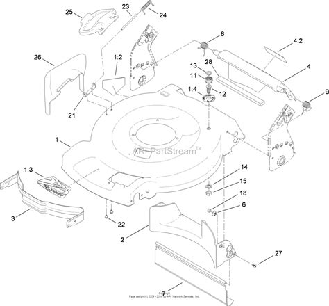 Toro Parts Diagram For Lawn Mowers