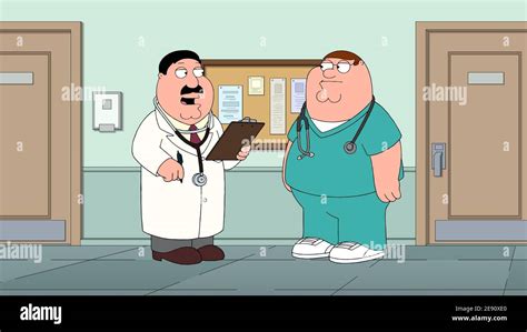 FAMILY GUY, from left: Dr. Elmer Hartman (voice: Seth MacFarlane ...