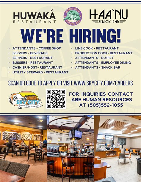 Sky City Food Service Careers – Sky City Casino