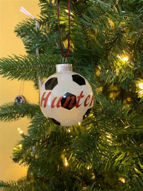 Personalized Soccer Ball Ornament | Ornaments, Ball ornaments ...