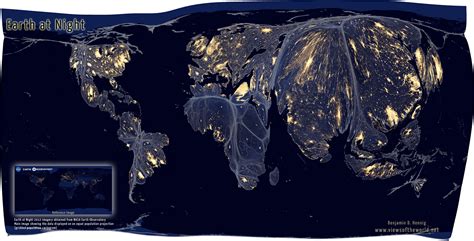 Light Pollution vs Population Map - The Astro Lounge - Stargazers Lounge