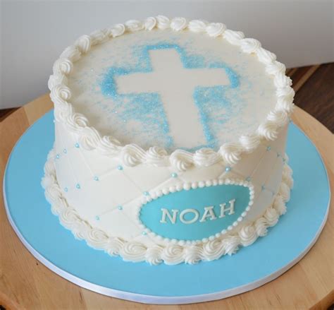 Noah on Cake Central Baptism Food, Boy Baptism, Baptism Cakes ...