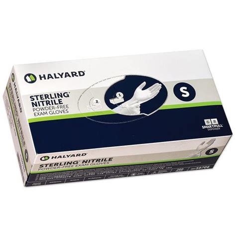 Halyard Sterling Sg Nitrile Powder Free Exam Gloves 2500ct small and ...