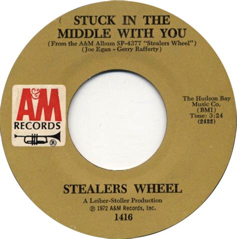 Stealers Wheel – Stuck In The Middle With You / José (1972, Vinyl ...