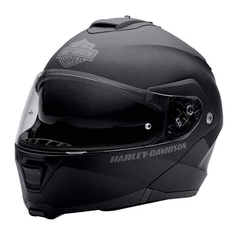 Harley-Davidson® Mens Modular Helmet, Capstone Sun Shield, Matte Black ...