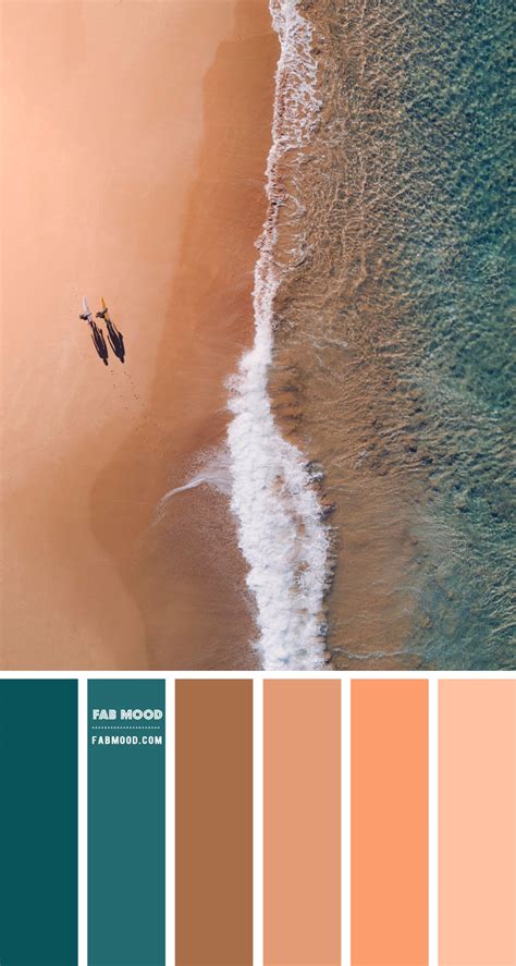 Teal and Beach Sand Color Palette – Color Palette #44 1 - Fab Mood ...