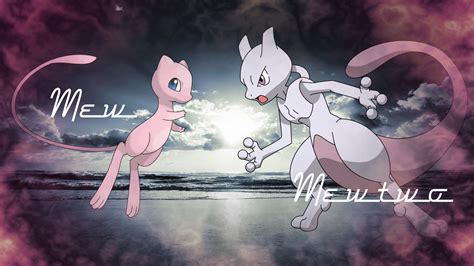 Mew and Mewtwo Wallpaper - WallpaperSafari