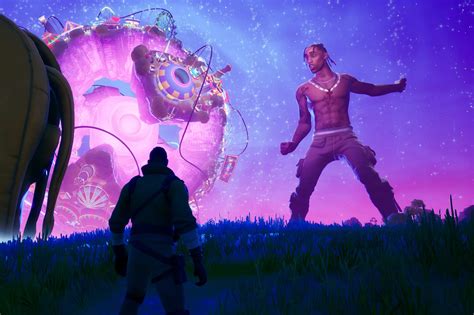 Travis Scott & Fortnite - Poster Design on Behance