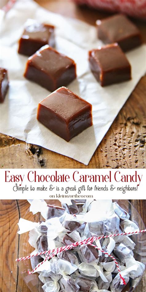 Easy Chocolate Caramel Candy - Taste of the Frontier