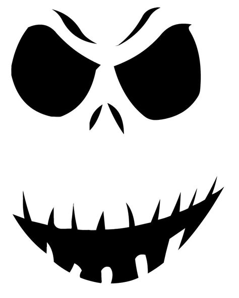 Jack Skellington Stencil Free Printable - Free Printable