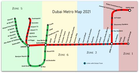 dubai metro map