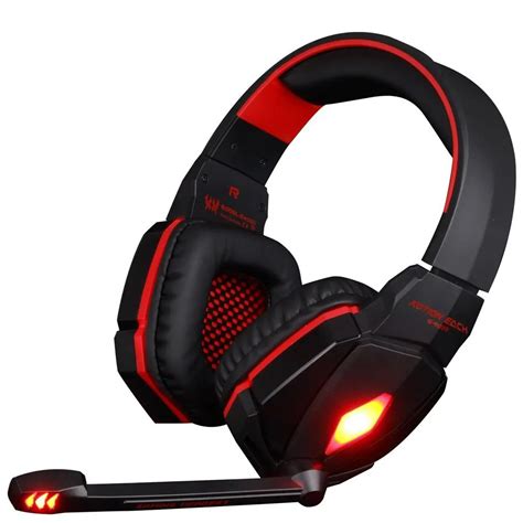 11.11 EACH G4000 Pro Gaming Headset Headphones with Microphone LED ...