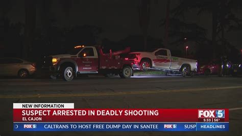 UPDATE: Suspect arrested in deadly El Cajon shooting - YouTube