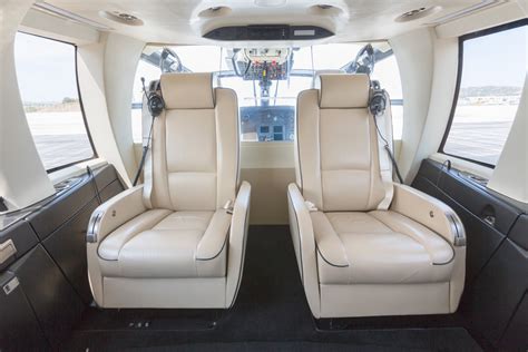 Luxurious helicopter interiors – Greek Air Taxi Network