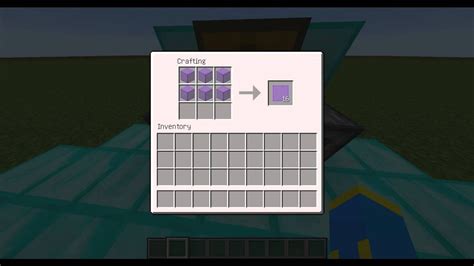 Minecraft Jak zrobić Fioletową Szybę / Minecraft How to make Purple ...