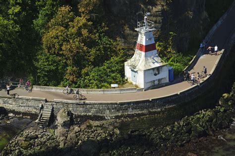 Stanley Park Seawall Map