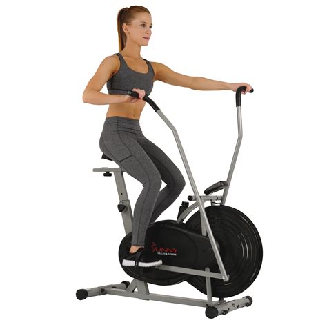 Sunny Health & Fitness Hybrid Upright Fan Exercise Bike - SF-B2618 ...