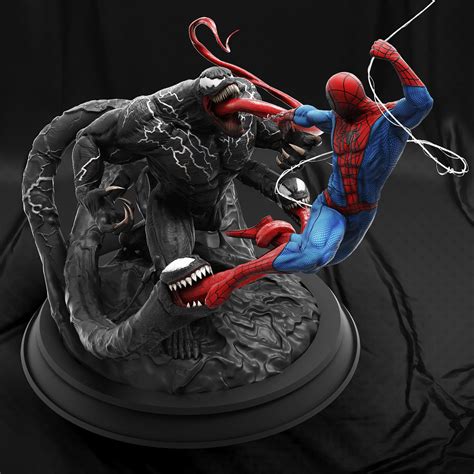 Venom vs Spiderman - Fan Art - ZBrushCentral