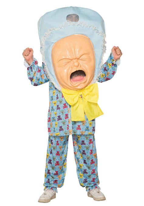 Big Baby Head Adult Costume