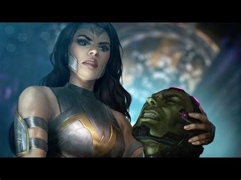 Injustice 2: Wonder Woman "Multiverse" Ending! (Arcade Ladder Character ...